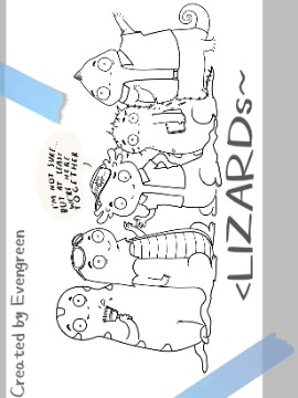 Lizards拷贝漫画
