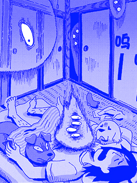 狗、米田、和鬼屋拷贝漫画